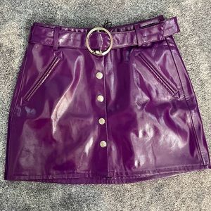 XS purple skirt